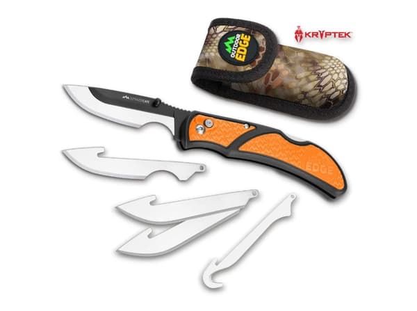 Razor Outdoor Edge KnifeCape Orange 300 kpl läpipainopakkauksessa