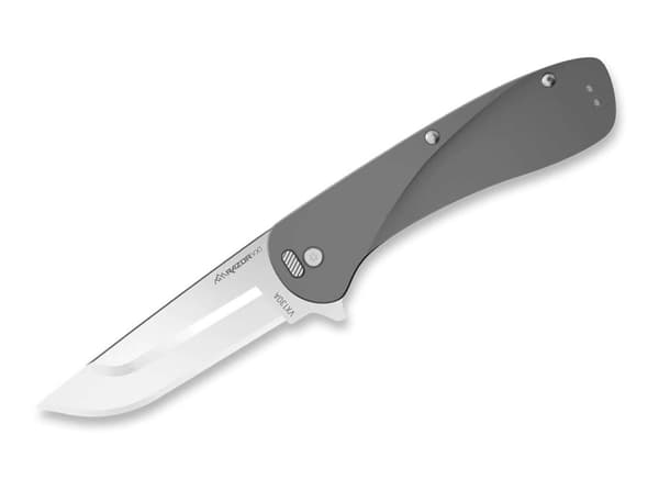 Udendørs kantskraber VX1 3.0" aluminium grå kniv