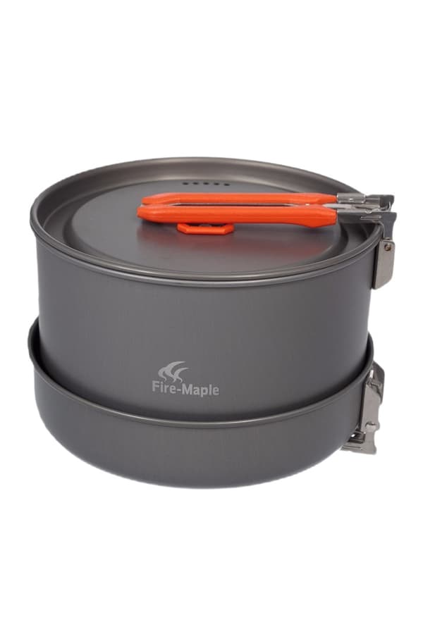 Fire-Maple Feast campingkøkkensæt med 4 orange farver