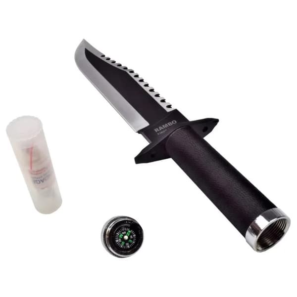 Rambo II Cinema Classic 400 mm kniv med læderskede