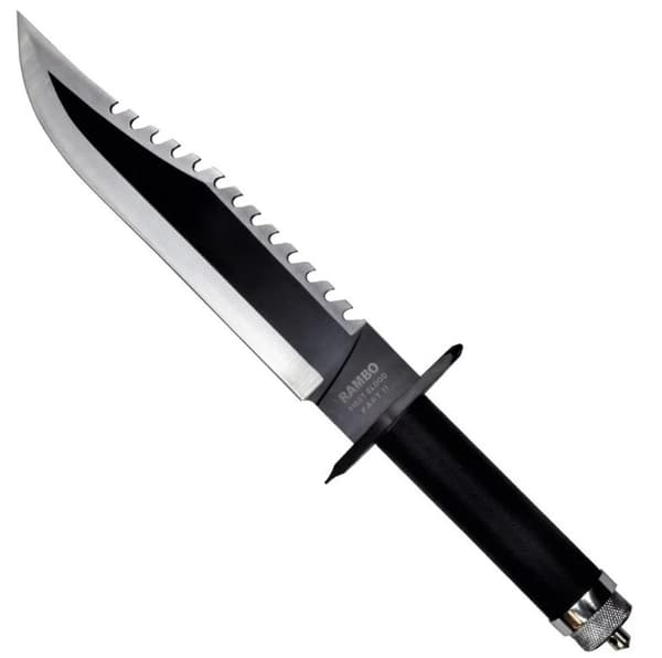 Rambo II Cinema Classic 400 mm kniv med læderskede
