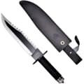 Miniatyrbillede 1 af 6: Rambo II Cinema Classic 400 mm kniv med læderskede