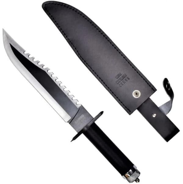 Rambo II Cinema Classic 400mm kniv med läderslida