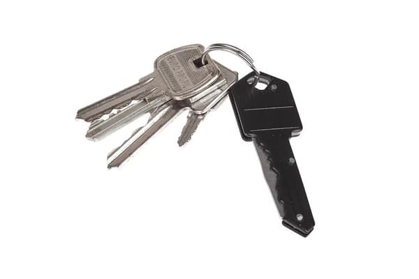 Knivbeskyttelsesnøgle Knivnøgle foldekniv Sort (YC-006-BL)