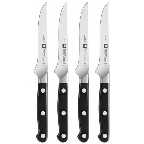 Steakknivar - ZWILLING - Pro - Rostfritt stål - FRIODUR - 4 stycken