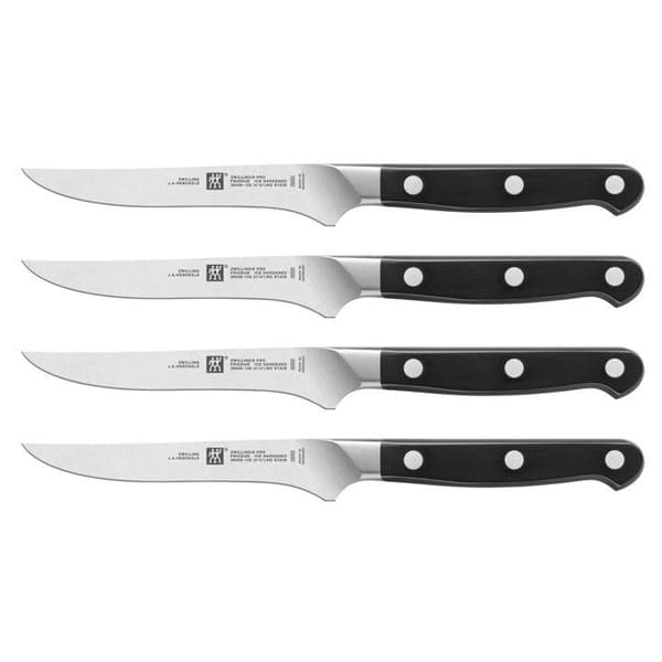 Steakknivar - ZWILLING - Pro - Rostfritt stål - FRIODUR - 4 stycken
