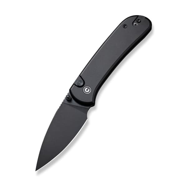 Kniv CIVIVI Qubit Aluminium Helsvart C22030E-1