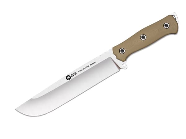 Machete K25 CNC G10 Coyote 32670