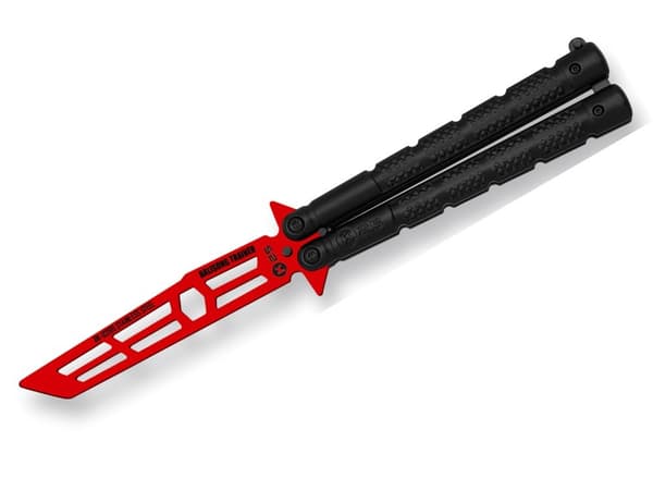 K25 RK-02195 Balisong Trainer Röd Kniv