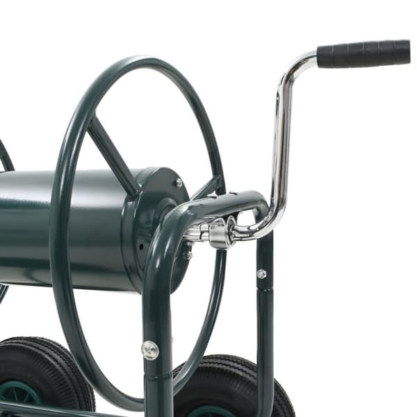 vidaXL Slangvagn med 1/2" slangkoppling 75 m stål
