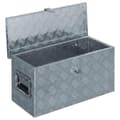 Miniatyrbillede 4 af 7: vidaXL aluminiumskasse 61,5 x 26,5 x 30 cm sølvfarvet
