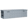 Miniatyrbilde 3 av 7: vidaXL Aluminiumsboks 80,5x22x22 cm sølv