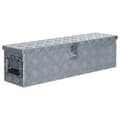 Miniatyrbilde 1 av 7: vidaXL Aluminiumsboks 80,5x22x22 cm sølv