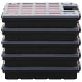 Miniatyrbilde 3 av 7: vidaXL Sorteringsbokser 5 stk 40x30x5 cm polypropylen