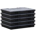 Miniatyrbilde 4 av 7: vidaXL Sorteringsbokser 5 stk 40x30x5 cm polypropylen