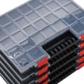 Miniatyrbilde 5 av 7: vidaXL Sorteringsbokser 5 stk 40x30x5 cm polypropylen