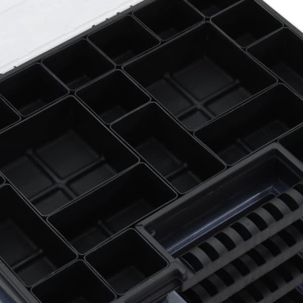 vidaXL Sorteringsbokser 5 stk 40x30x5 cm polypropylen
