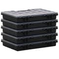 Miniatyrbilde 4 av 7: vidaXL Sorteringsbokser 5 stk 34,5x25x5 cm polypropylen