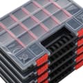 Miniatyrbilde 5 av 7: vidaXL Sorteringsbokser 5 stk 34,5x25x5 cm polypropylen