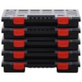 Miniatyrbilde 2 av 7: vidaXL Sorteringsbokser 5 stk 34,5x25x5 cm polypropylen