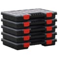 Miniatyrbilde 1 av 7: vidaXL Sorteringsbokser 5 stk 34,5x25x5 cm polypropylen
