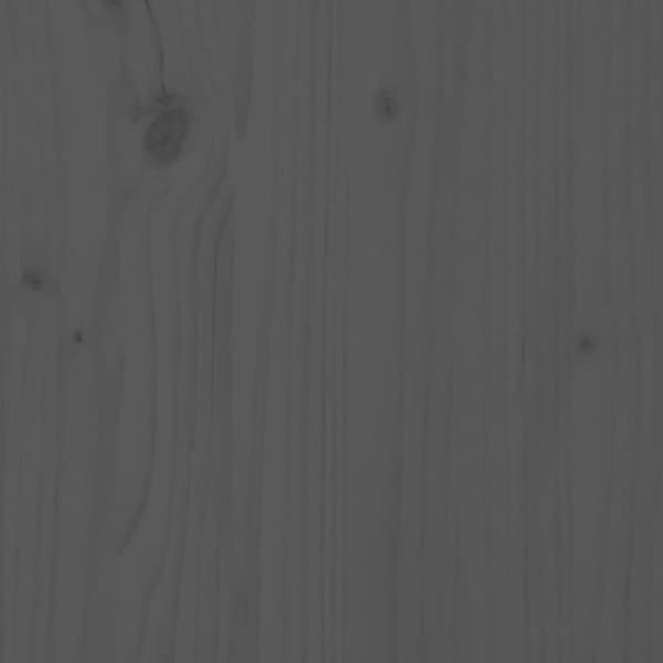 vidaXL Arbeidsbenk grå 110x50x80 cm heltre furu