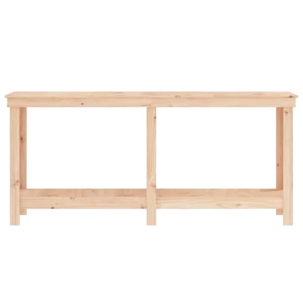 vidaXL Arbeidsbenk 180x50x80 cm heltre furu