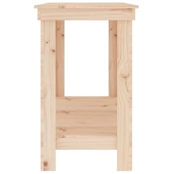 vidaXL Arbeidsbenk 180x50x80 cm heltre furu