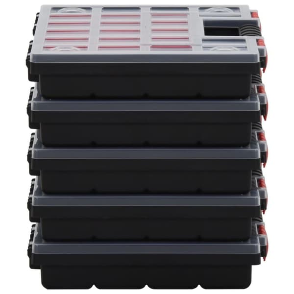 vidaXL Lajittelulaatikot 10 kpl 34,5x25x5 cm polypropeeni