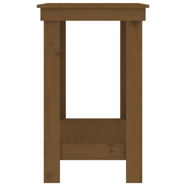 vidaXL Arbeidsbenk honningbrun 80x50x80 cm heltre furu