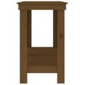 Miniatyrbilde 6 av 9: vidaXL Arbeidsbenk honningbrun 140x50x80 cm heltre furu