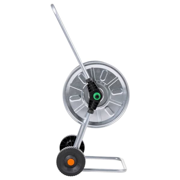 vidaXL slangetromle til 50 m 1/2" eller 35 m 3/4" slange stål