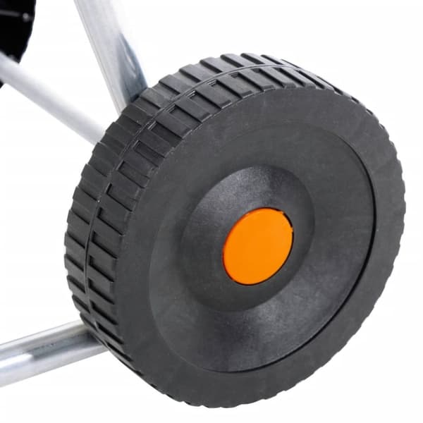 vidaXL slangetromle til 50 m 1/2" eller 35 m 3/4" slange stål