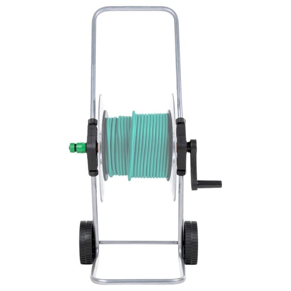 vidaXL slangetromle til 50 m 1/2" eller 35 m 3/4" slange stål