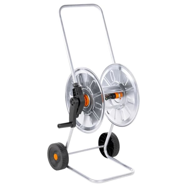 vidaXL slangetromle til 50 m 1/2" eller 35 m 3/4" slange stål