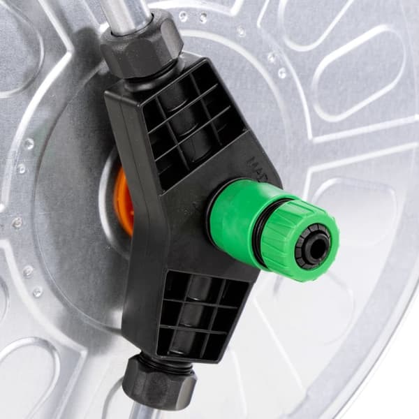 vidaXL slangetromle til 60 m 1/2" slange stål