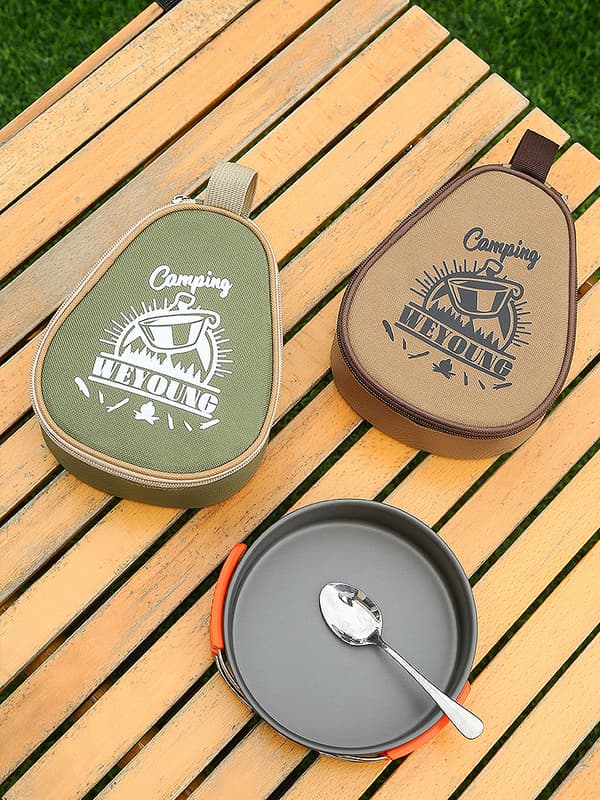 INF Opbevaringspose til udendørs camping BBQ bestik