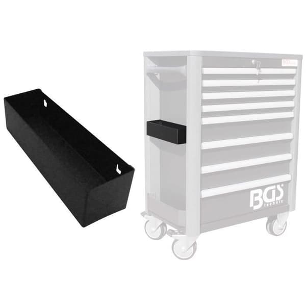 Hylla för BGS 67163 verkstadsvagn - BGS märke - Mått 297x77x53mm