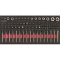 Miniatyrbild 1 av 4: Modul - KS TOOLS - 713.5010 - Skruvbits- och Torx-bussmodul - 88 delar