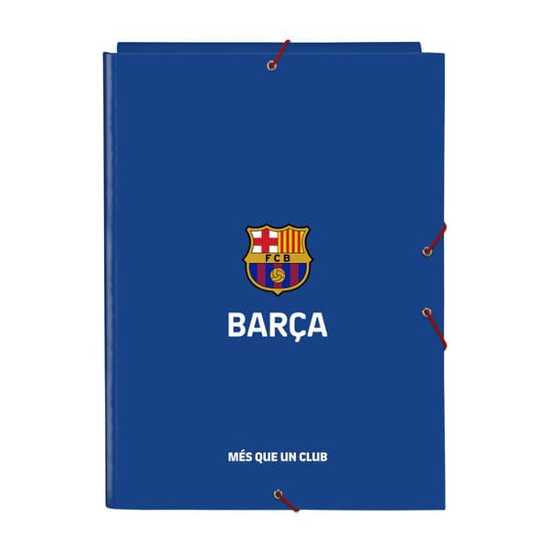 Folder F.C. Barcelona Blå Rödbrun A4