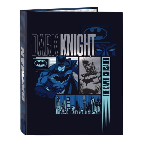 Ringpärm Batman Legendary Marinblå A4 26.5 x 33 x 4 cm