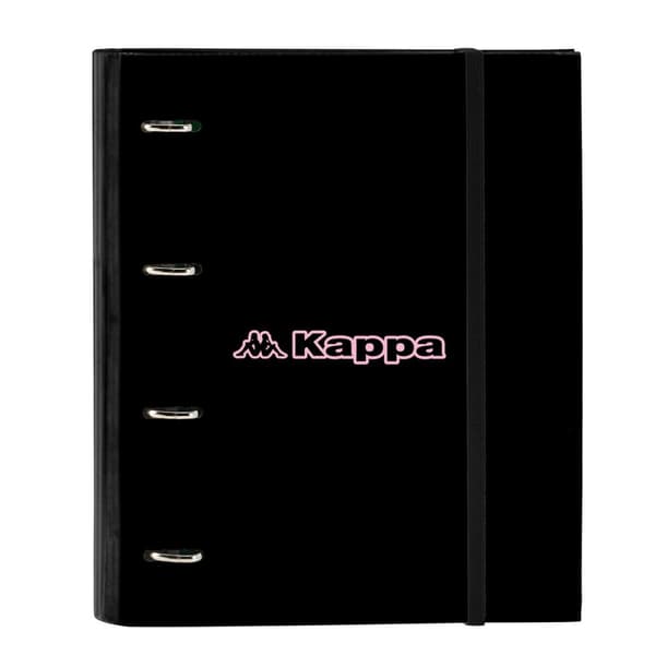 Rengaskansio Kappa Silver pink Musta Pinkki 27 x 32 x 3.5 cm