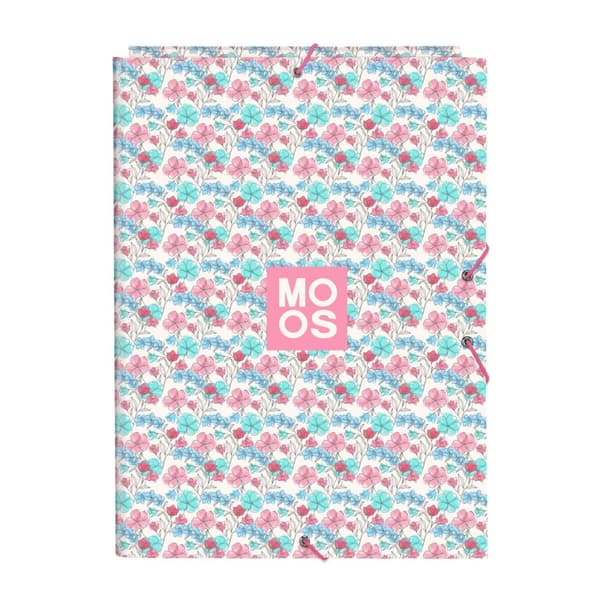 Ringbind Moos Flores Multifarvet A4 26 x 33.5 x 2.5 cm