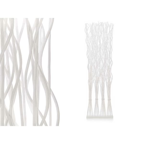 Sermi MJ84091-B Valkoinen Pajupuu 50 x 182 x 13 cm 4 Kimput