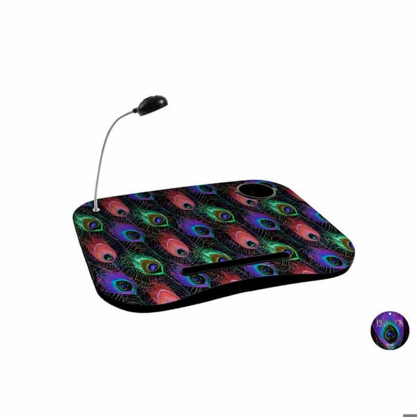 Plateau - DKD Heminredning - Noir - PVC - LED - Design Fjädrar