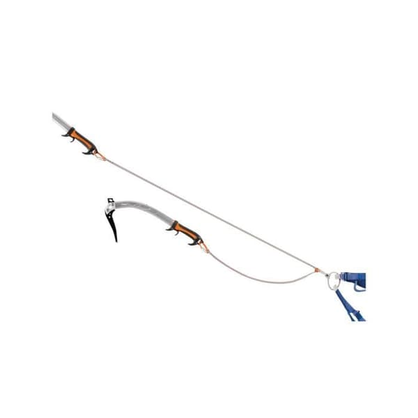 Anti-förlorad V-Link isyxa utdragbar sele 46 till 106 cm Vit
