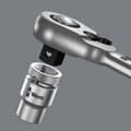 Miniatyrbild 3 av 4: Wera Zyklop Metal 8004 C 05004064001 Spärrhandtag 1/2 281 mm
