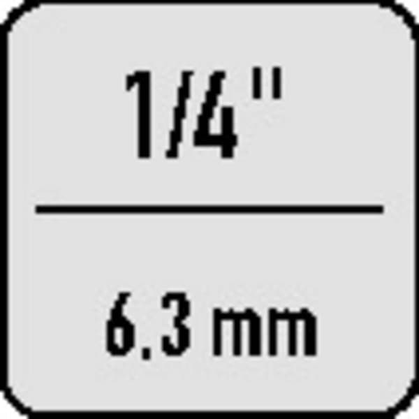 Wera 8001 A 05073230001 Bit-spärrhandtag 1/4 87 mm