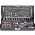 Miniatyrbild 3 av 3: TOOLCRAFT Hylsnyckelsats metrisk 1/4 36 delar 826363