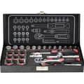Miniatyrbild 2 av 3: TOOLCRAFT Hylsnyckelsats metrisk 1/4 36 delar 826363